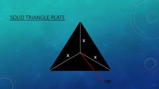 Triangle Rocket Math Centre of mass and rocket propulsion | PPTX