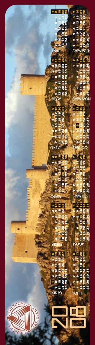 Calendari Separador Fira Llibre 2008