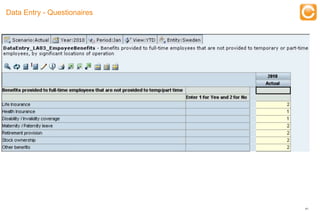 Data Entry - Questionaires


                                                    Training




                                                               41


     Experts in Enterprise Performance Management
 