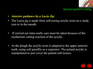 centric relation in complete denture prosthodontics | PPT
