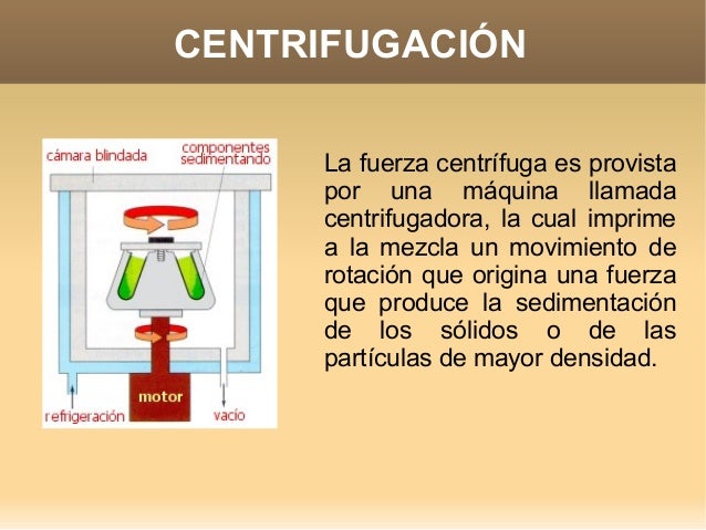 Centrifugacion