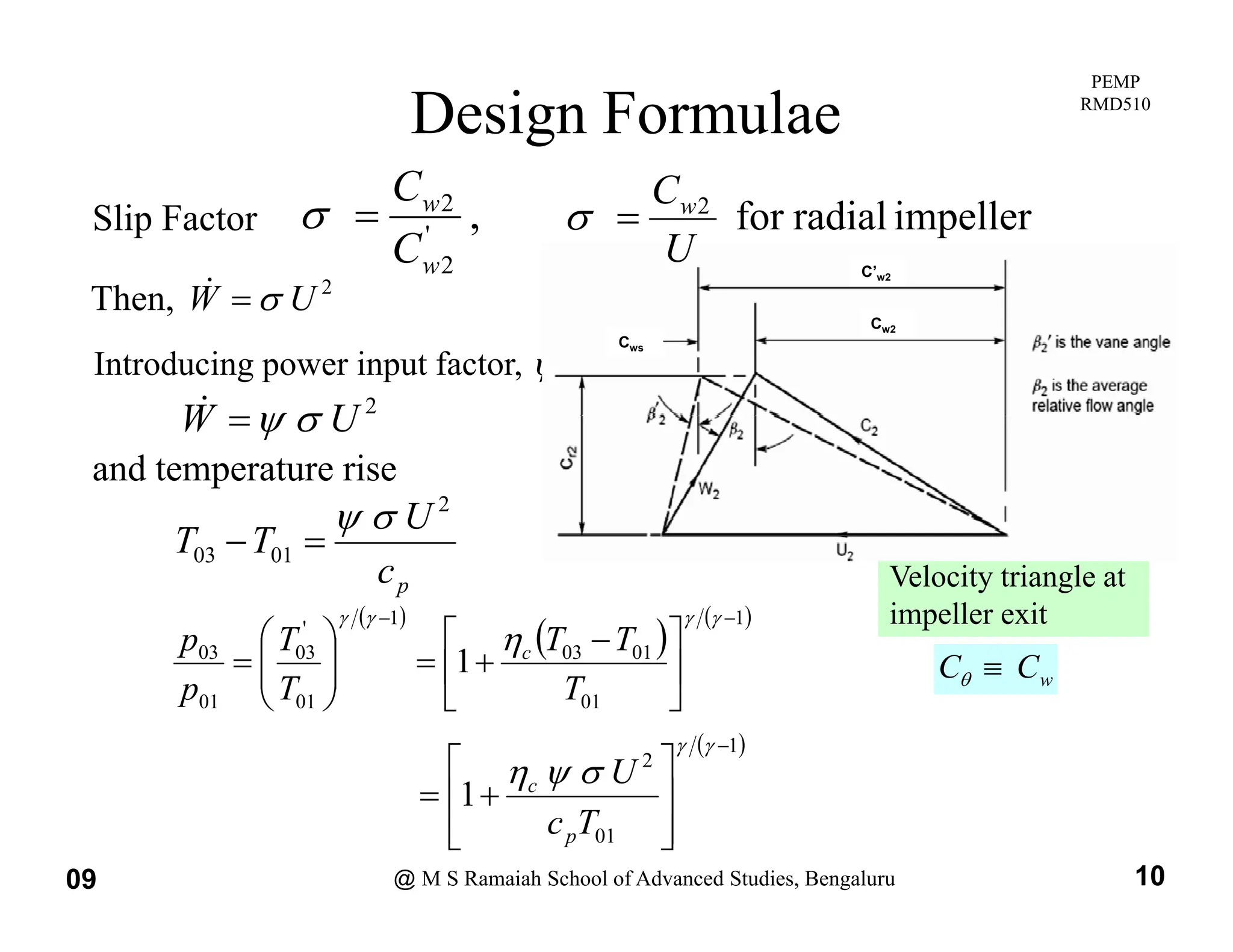centrifugal-Compressor-stage-design for impeller, diffuser and volute | PDF