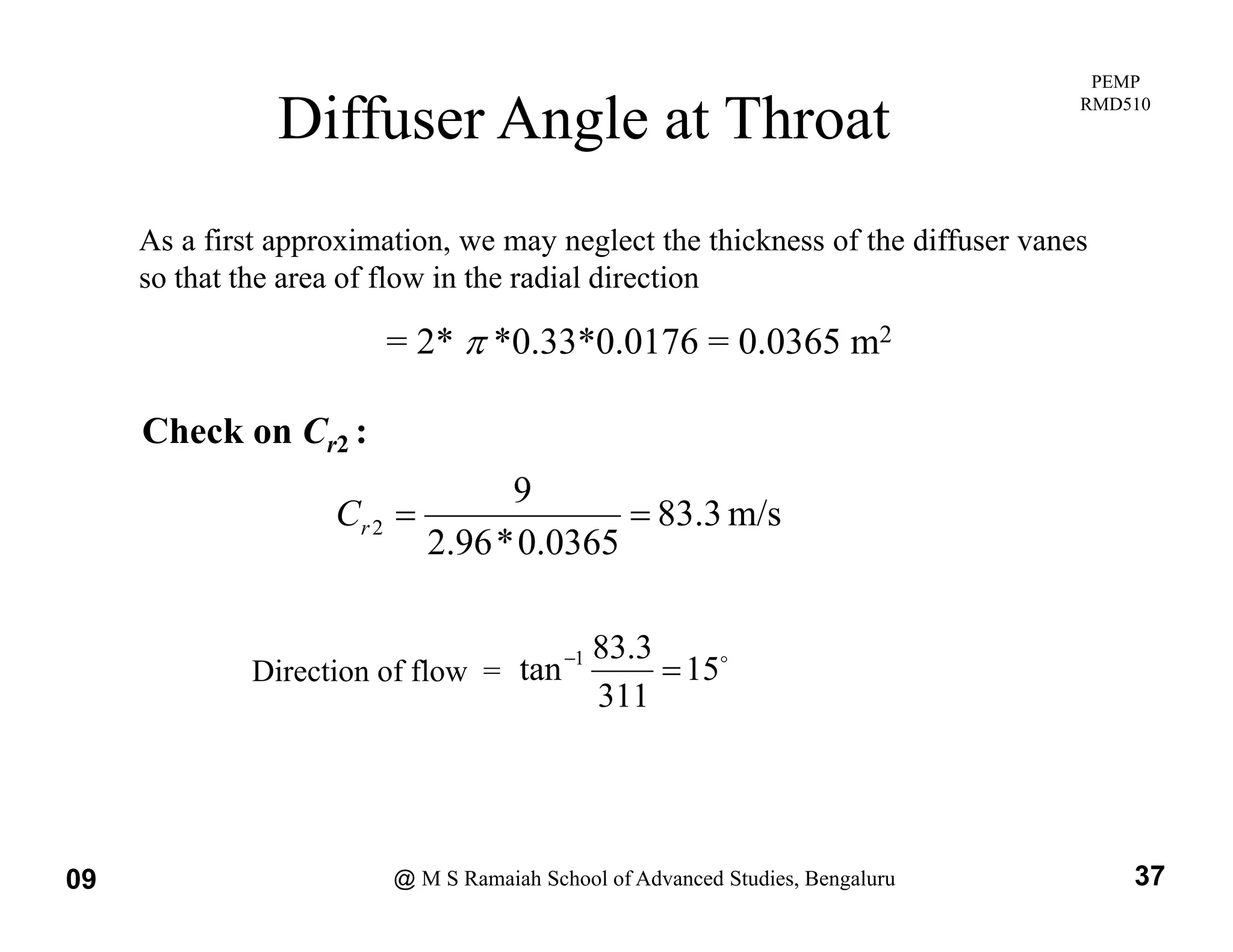 centrifugal-Compressor-stage-design for impeller, diffuser and volute | PDF