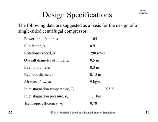 centrifugal-Compressor-stage-design for impeller, diffuser and volute | PDF