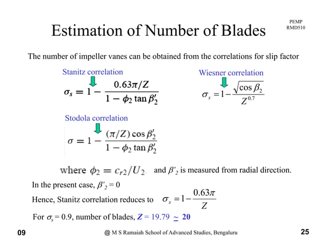 centrifugal-Compressor-stage-design for impeller, diffuser and volute | PDF