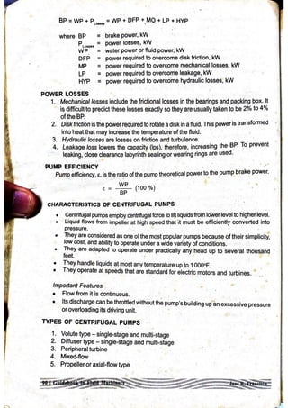 Centrifugal Pumps Pdf