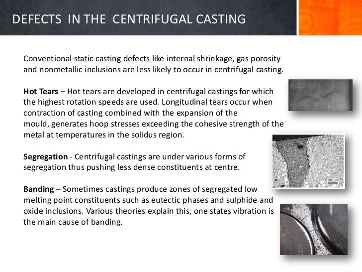 Centrifugal casting
