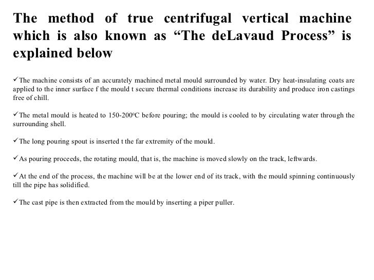 [DIAGRAM] Diagram Of True Centrifugal Casting