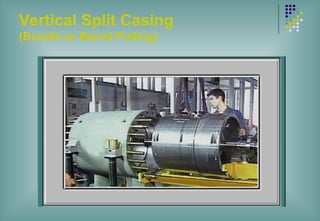 Vertical Split Casing
(Bundle or Barrel Pulling)
 