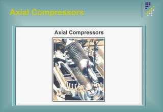 Axial Compressors
 