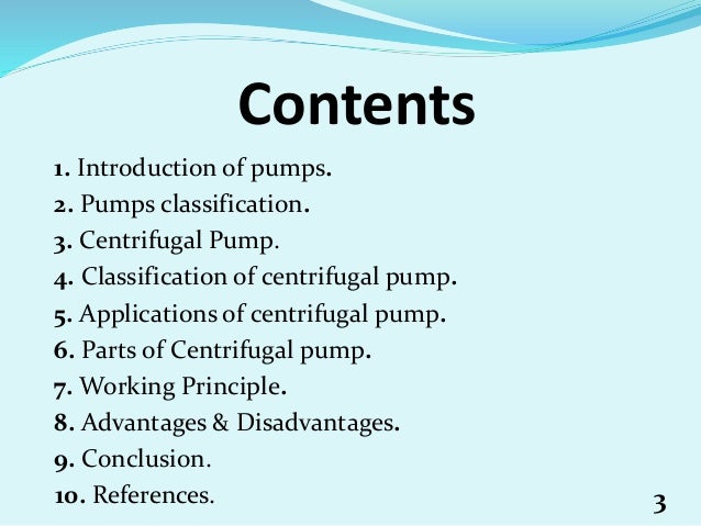 iCentrifugali ipumpi iCentrifugali ipumpi