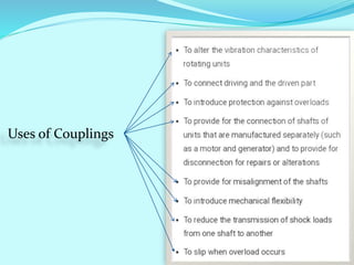 Uses of Couplings
 
