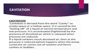 CAVITATION
