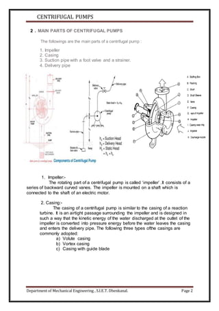 Centrifugal pumps | PDF