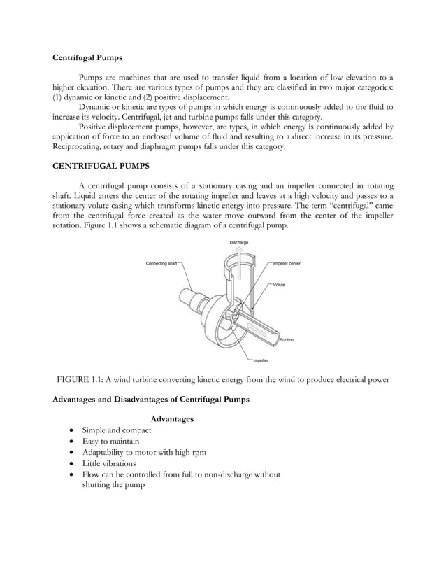 Centrifugal pumps in series and parallel | PDF