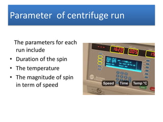 Centrifugation | PPTX