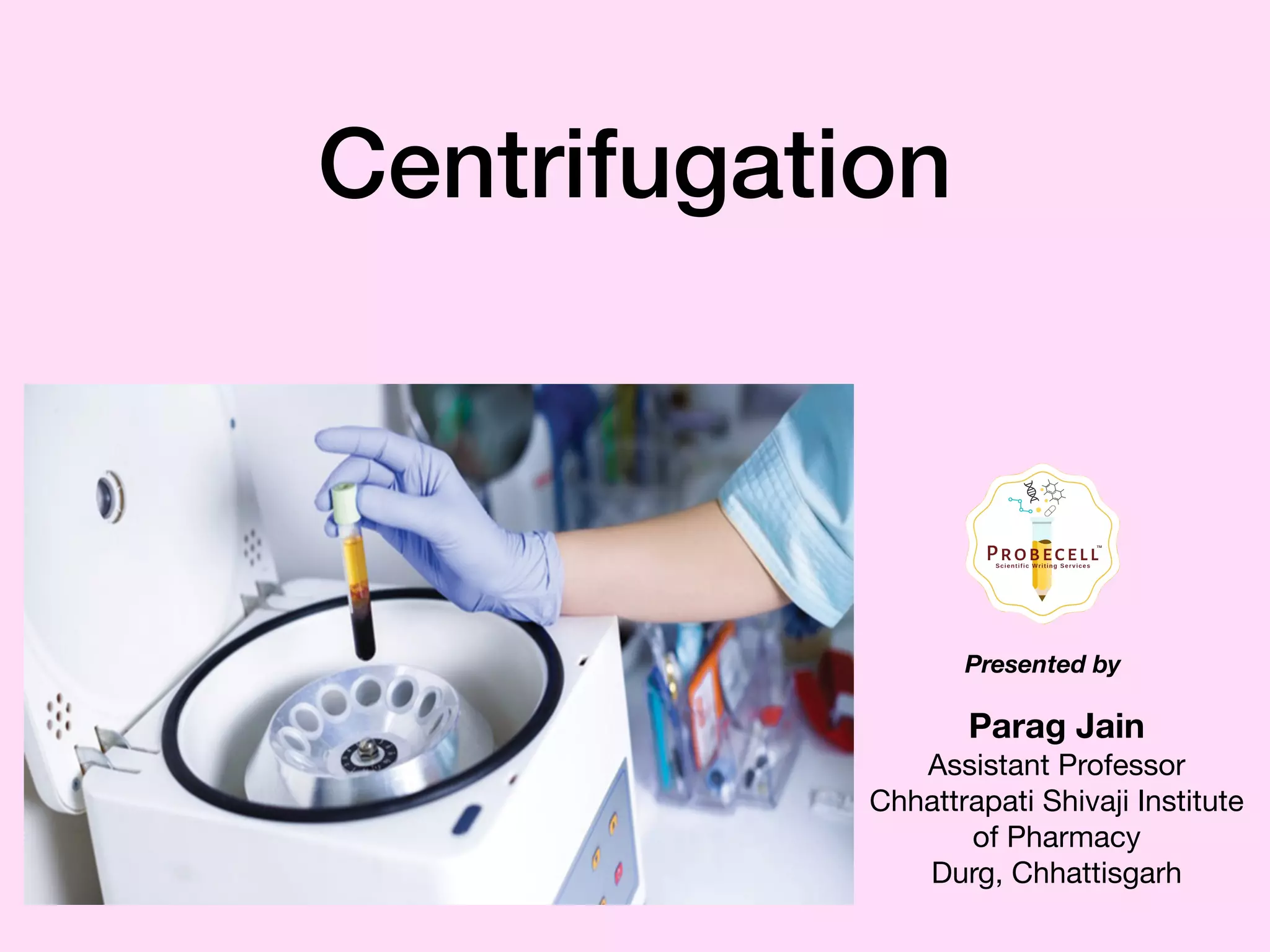 Pharmaceutical Engineering Centrifugation PPT