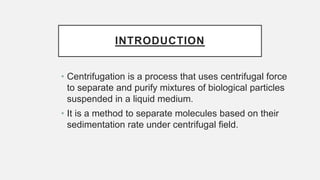 Centrifugation and its effects(M.SC).pptx