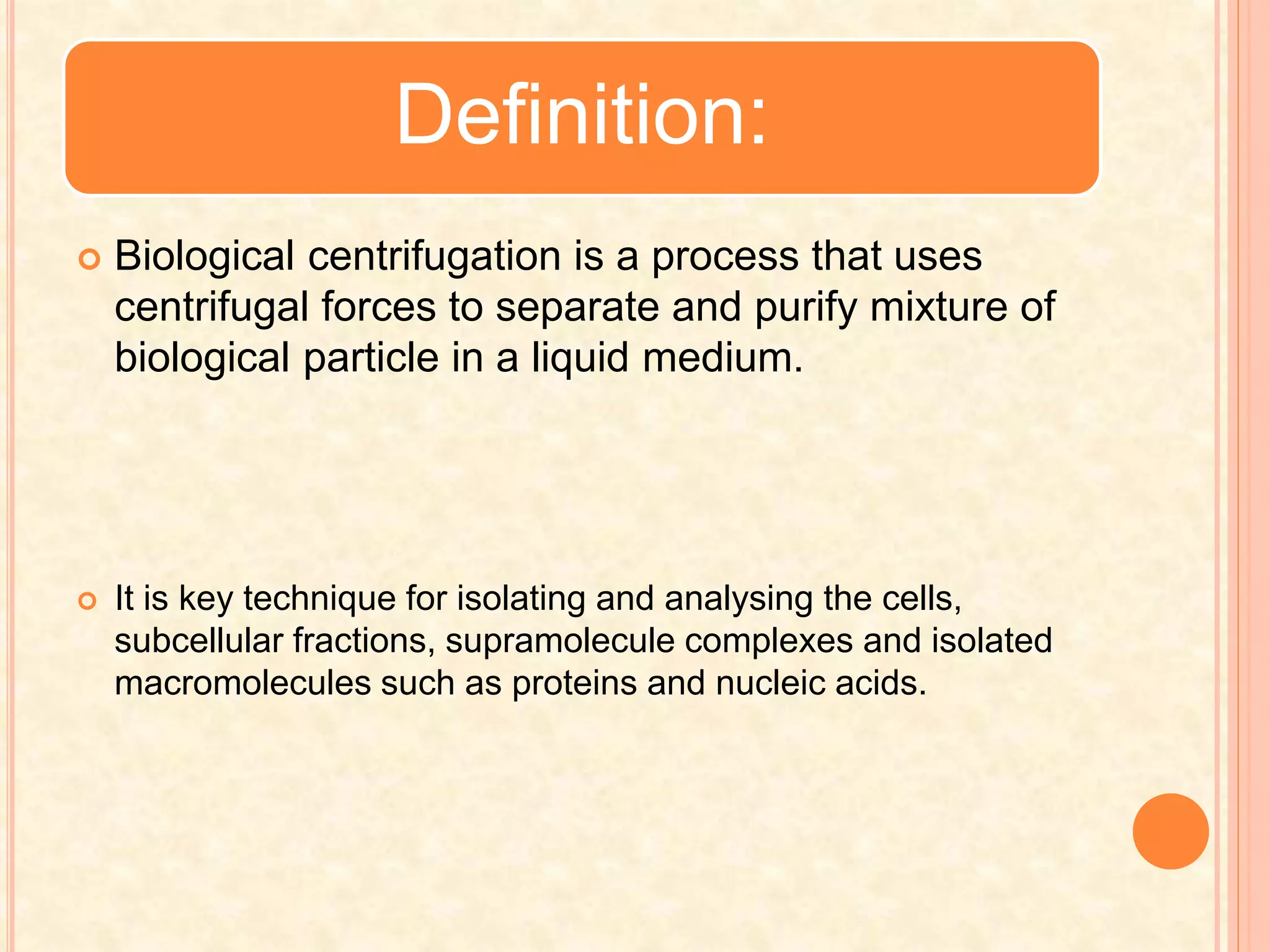 Centrifugation principle and types by Dr. Anurag Yadav | PPTX