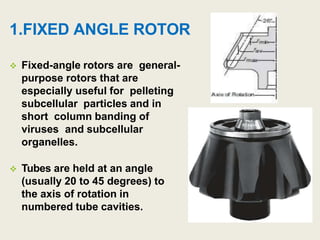 Centrifugation | PPTX