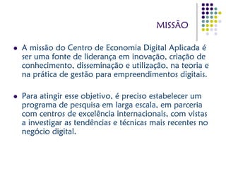 Centro De Economia Digital Aplicada