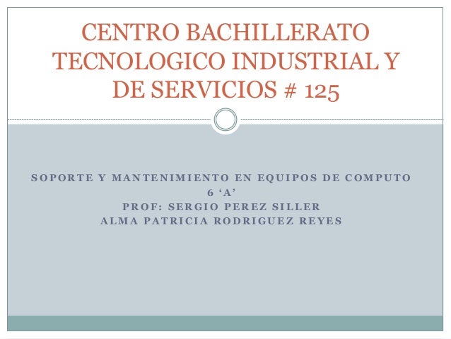 Centro bachillerato tecnologico industrial y de servicios