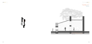 Corte 1-1’
Biblioteca
Escala. 1:100
0 1 2 5
9897
C C A Centro Comunal
 