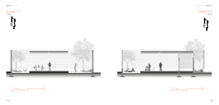 Escala. 1:150
0 1 2 5 10
Corte 1-1’
Talleres
Escala. 1:150
0 1 2 5 10
Corte 2-2’
Talleres
146145
C C A Centro Comunal
 