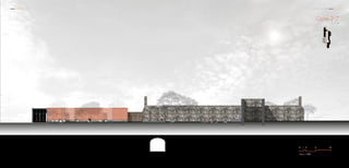 Escala. 1:250
0 1 2 5 10
Corte 2-2’
C C A
156155
C C A Centro Comunal
 