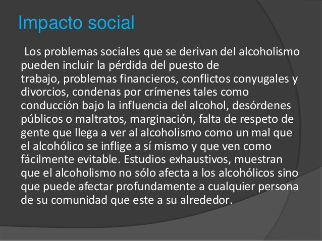 Los síntomas del alcoholismo primerizo