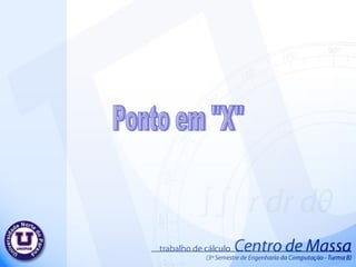 Ponto em "X" 