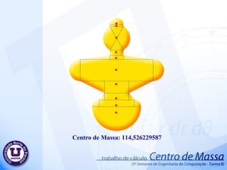 Centro de Massa: 114,526229587 