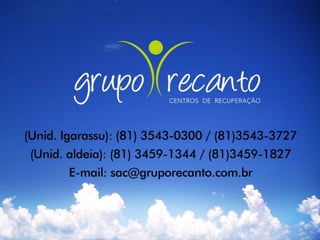 Centro de recuperação teste