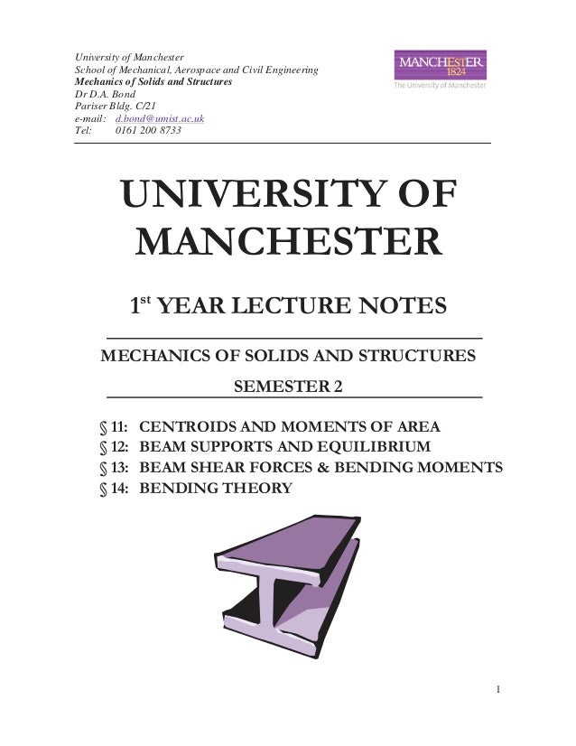 Centroids Moments Of Inertia