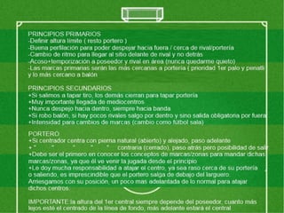 Defensa de centros laterales @caraballo14