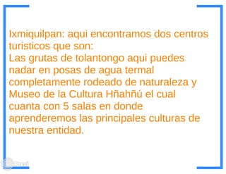 Centrosturisticoshidalgoutec ngh