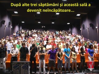 Î n prezent  î mp ă r ț im  8.000   de invita ț ii s ă pt ă m â nal. 