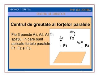 Centrul de greutate | PDF