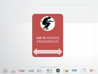CAP III: RIESGOS
ERGONÓMICOS
 