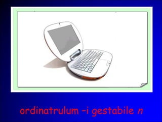 ordinatrulum –i gestabile n
 