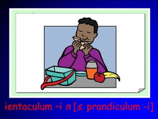 ientaculum –i n [s. prandiculum -i]
 