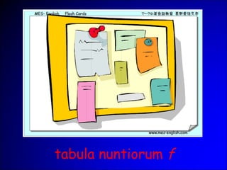 tabula nuntiorum f
 