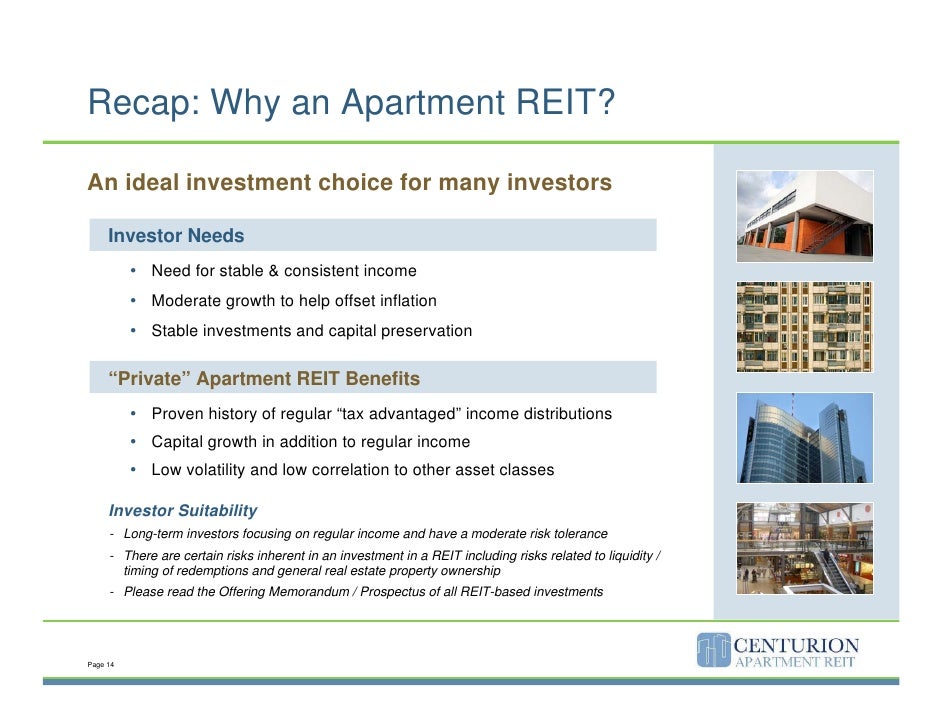 Centurion Apartment Reit Investor Presentation