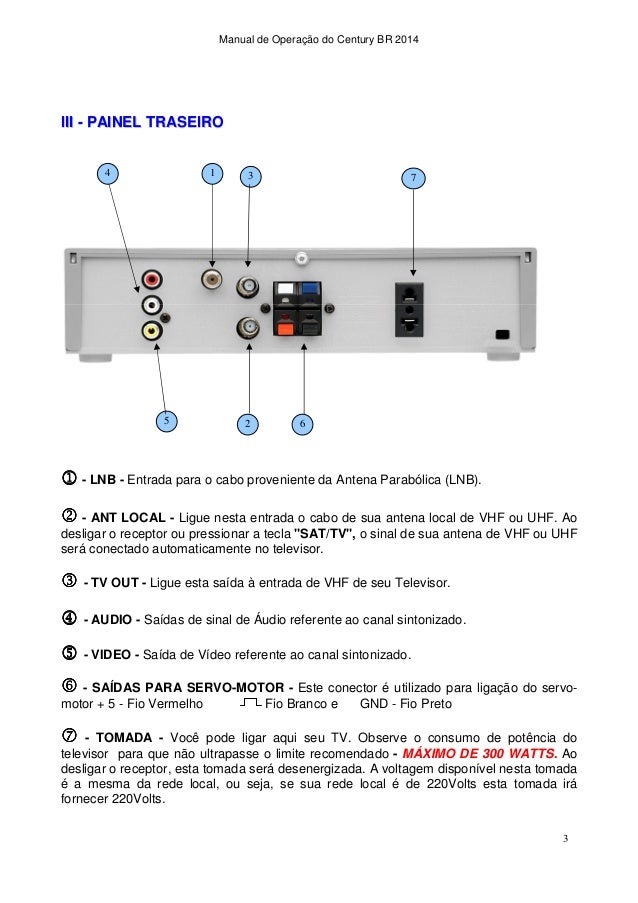 Download Manual Do Receptor Century Br 2014