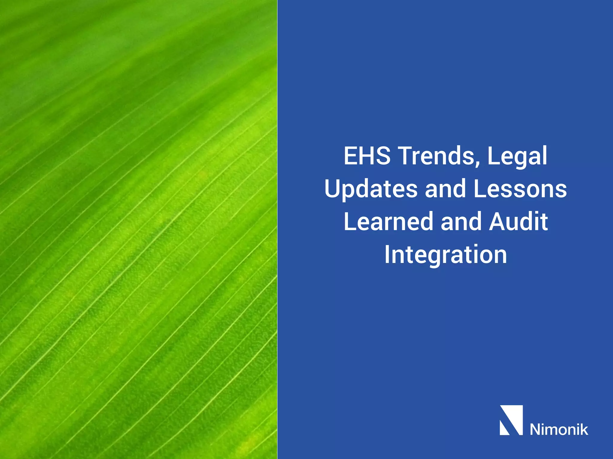 EHS Compliance in China | PPT