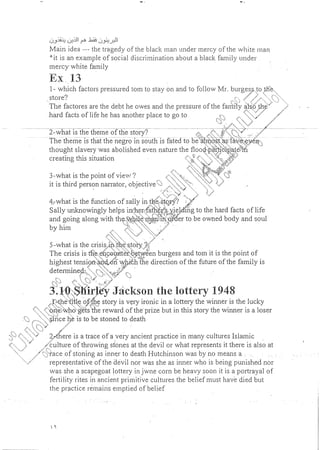 ملخص 20th century American lit