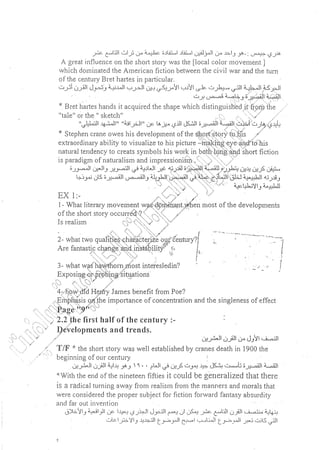 ملخص 20th century American lit