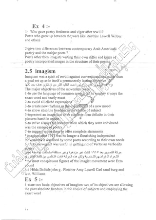 ملخص 20th century American lit