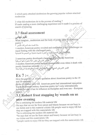 ملخص 20th century American lit