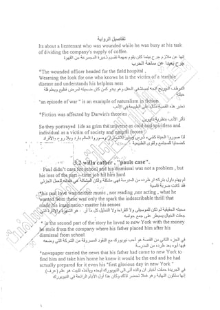 ملخص 20th century American lit